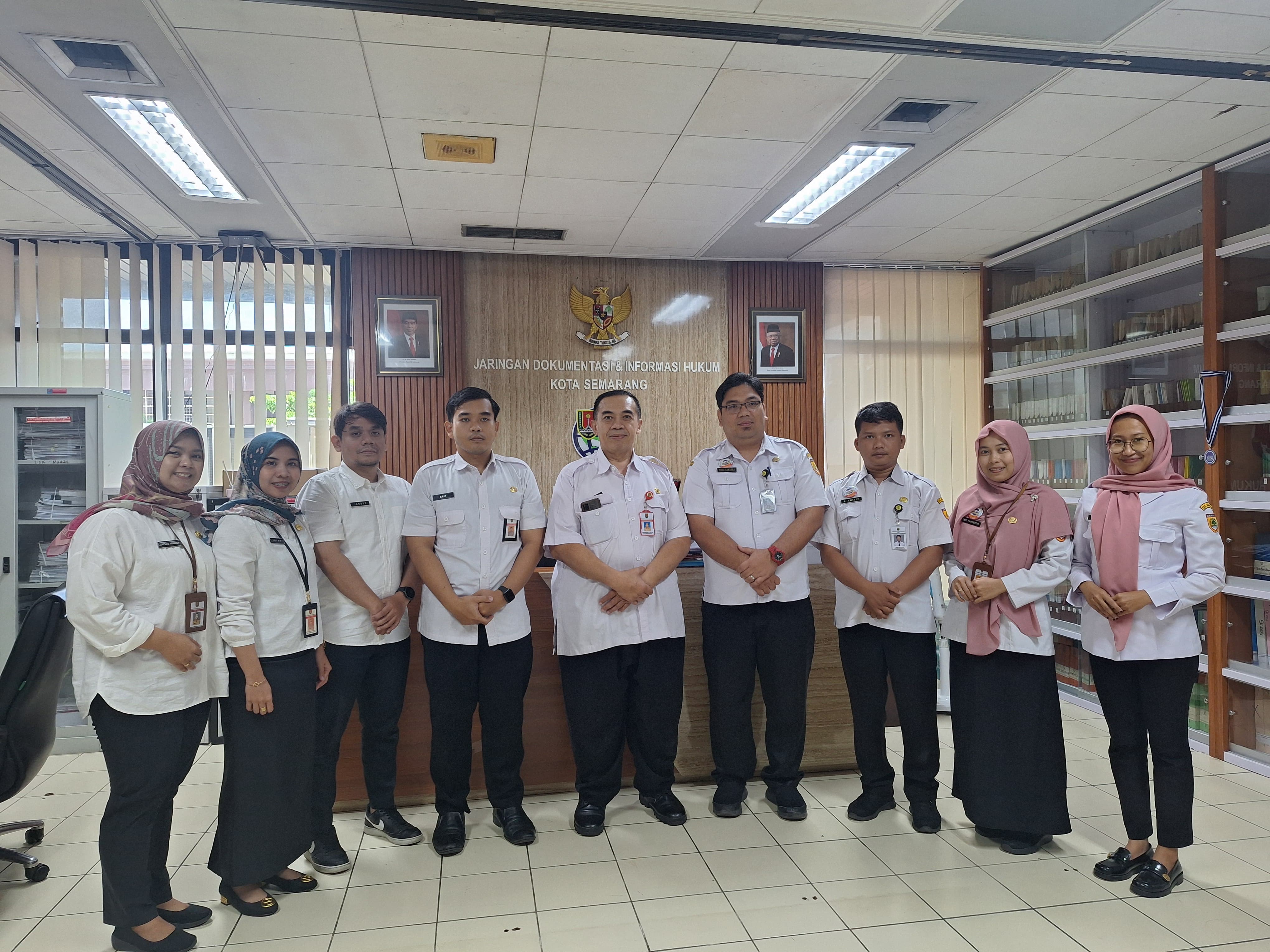 Menerima Kunjungan Kerja dari Pemerintah Kabupaten Sukoharjo terkait Pengelolaan JDIH